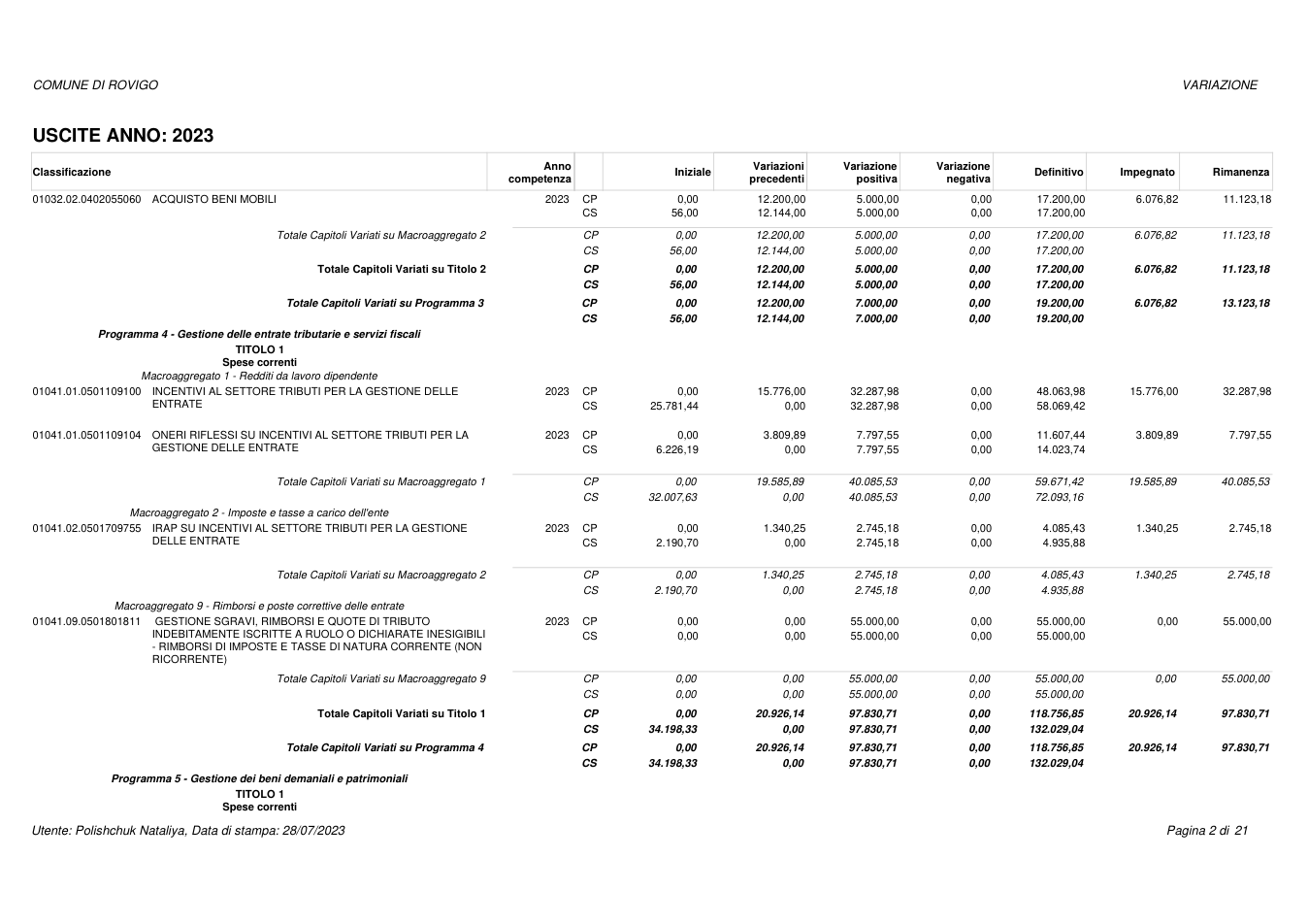 Pagina 2 del documento