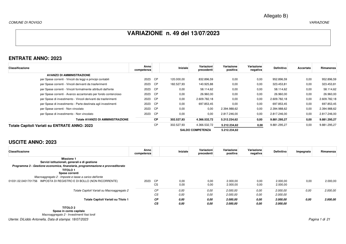 Pagina 1 del documento