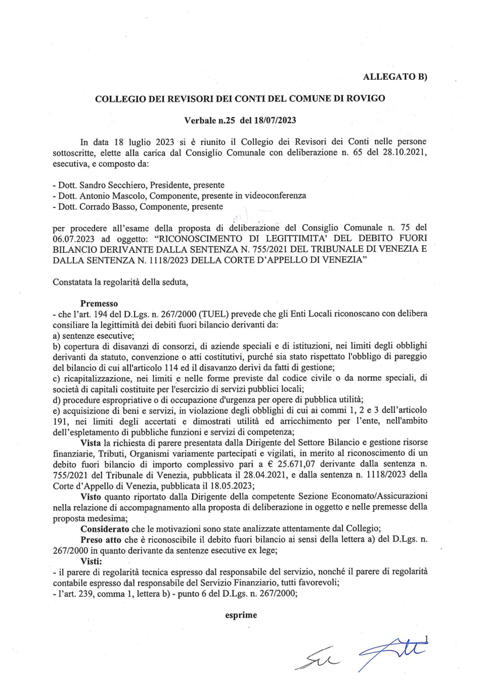 Pagina 1 del documento