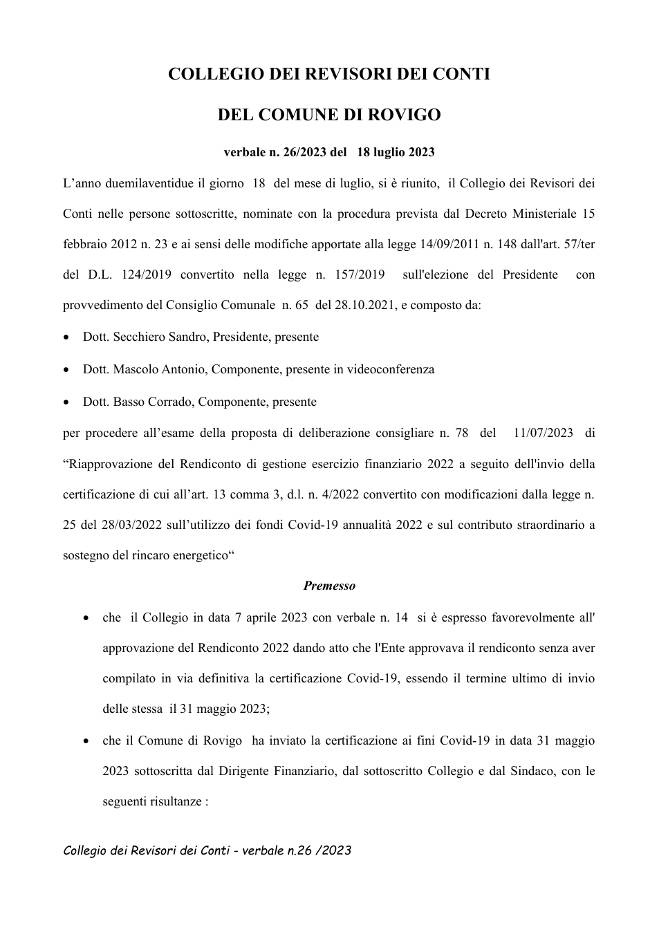 Pagina 1 del documento