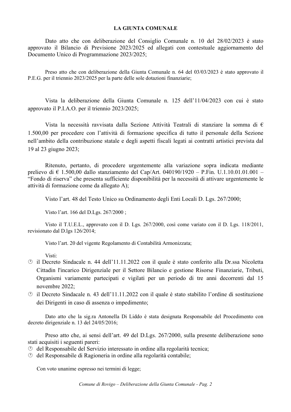 Pagina 2 del documento