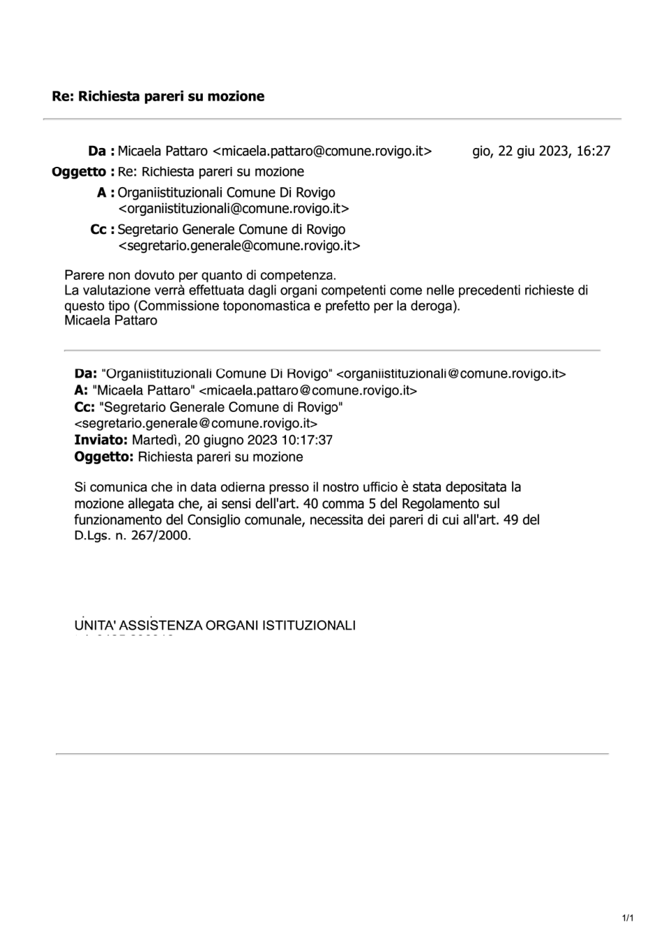 Pagina 1 del documento