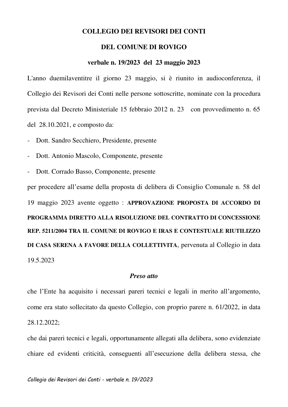 Pagina 1 del documento