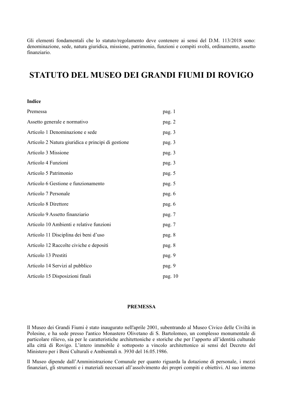 Pagina 1 del documento