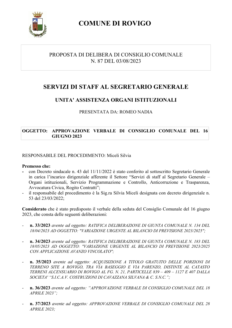 Pagina 1 del documento