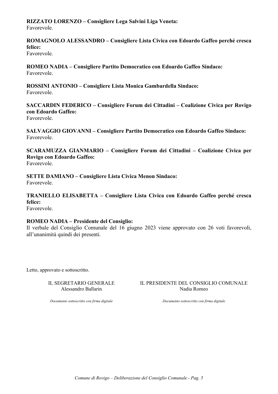 Pagina 5 del documento