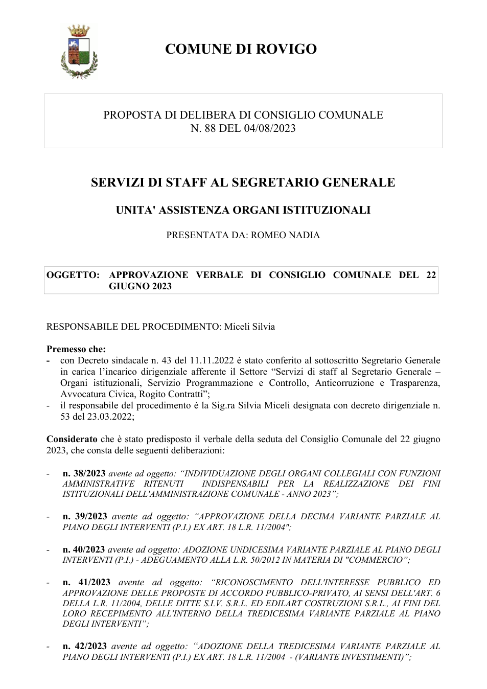 Pagina 1 del documento