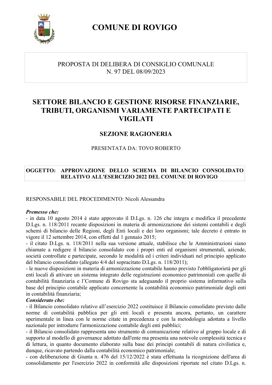 Pagina 1 del documento