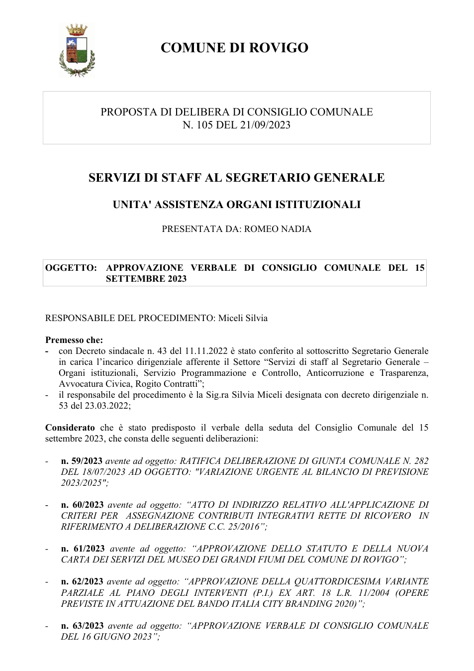 Pagina 1 del documento