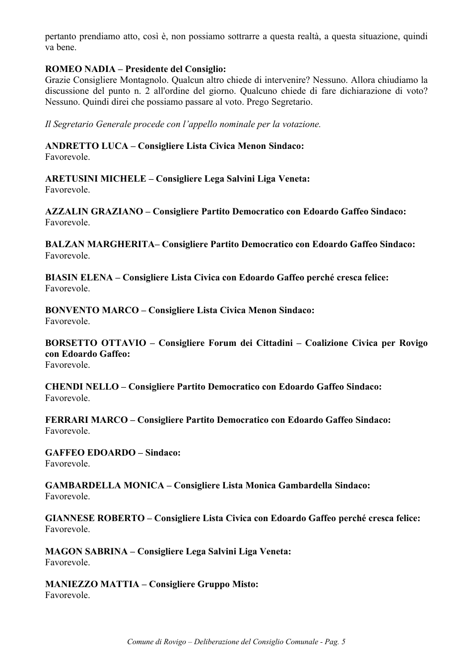 Pagina 5 del documento