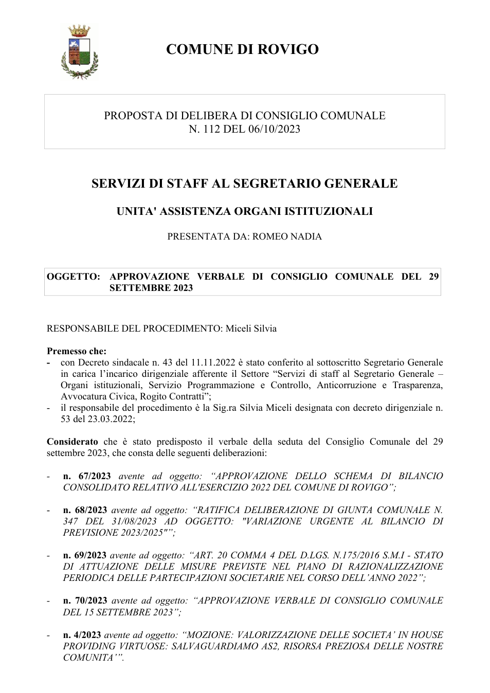 Pagina 1 del documento