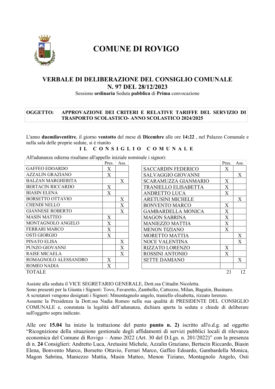 Pagina 1 del documento