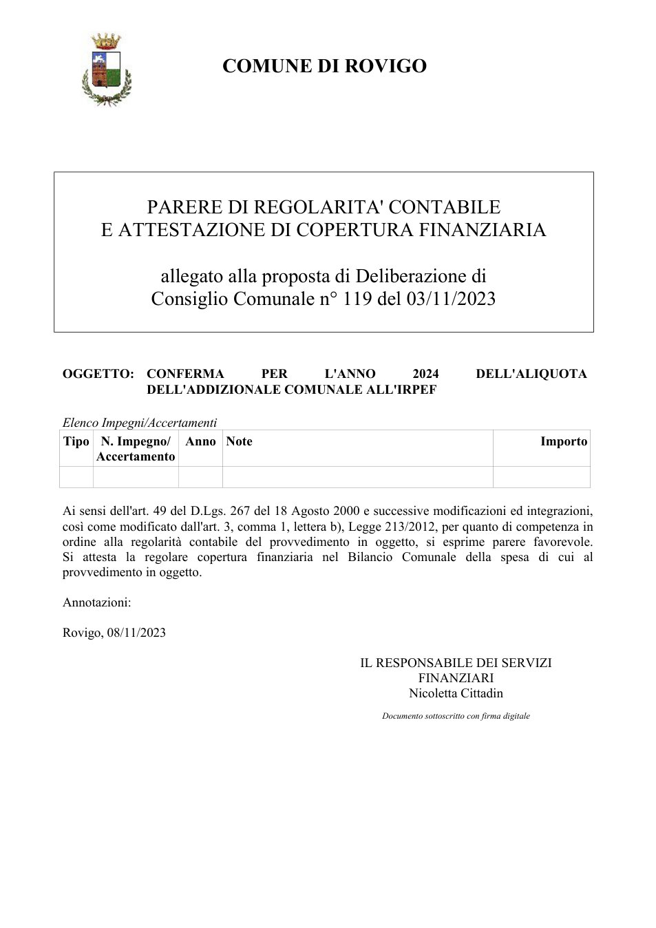 Pagina 1 del documento