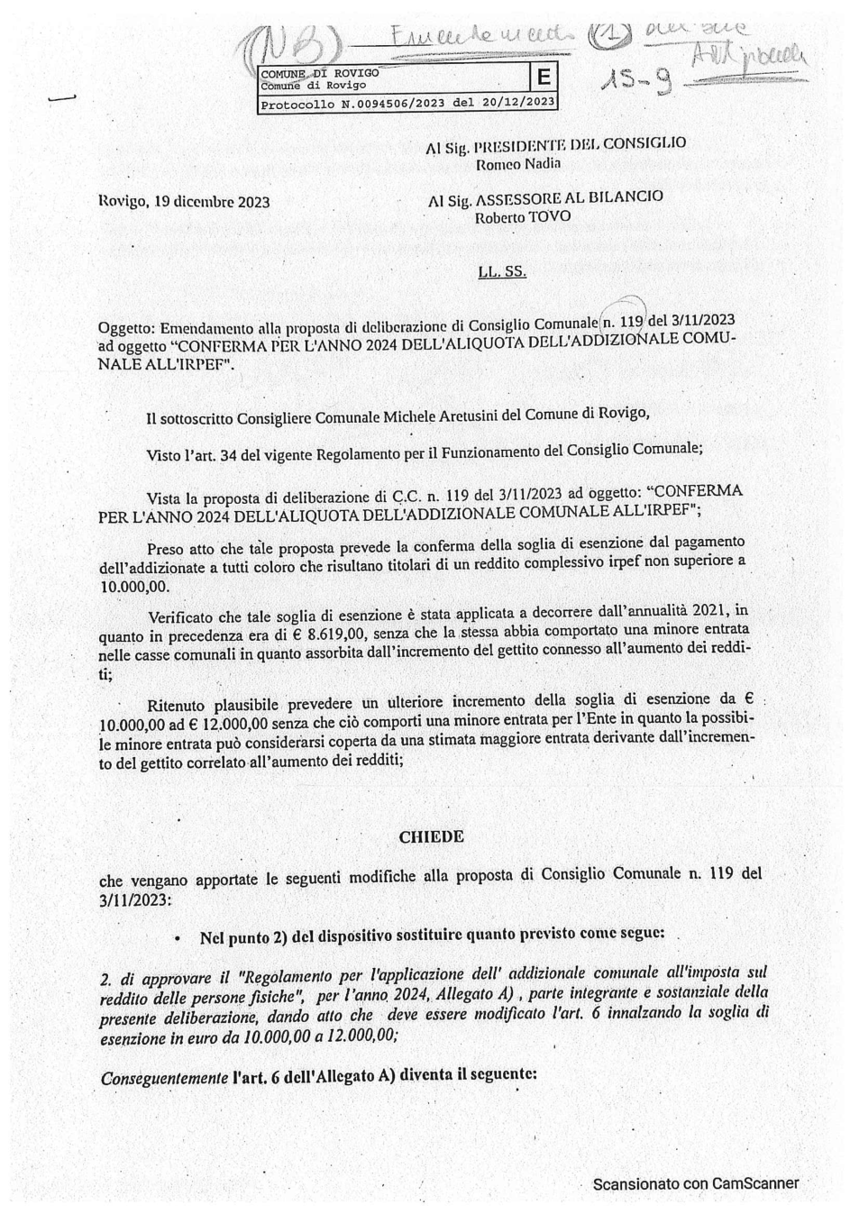Pagina 1 del documento