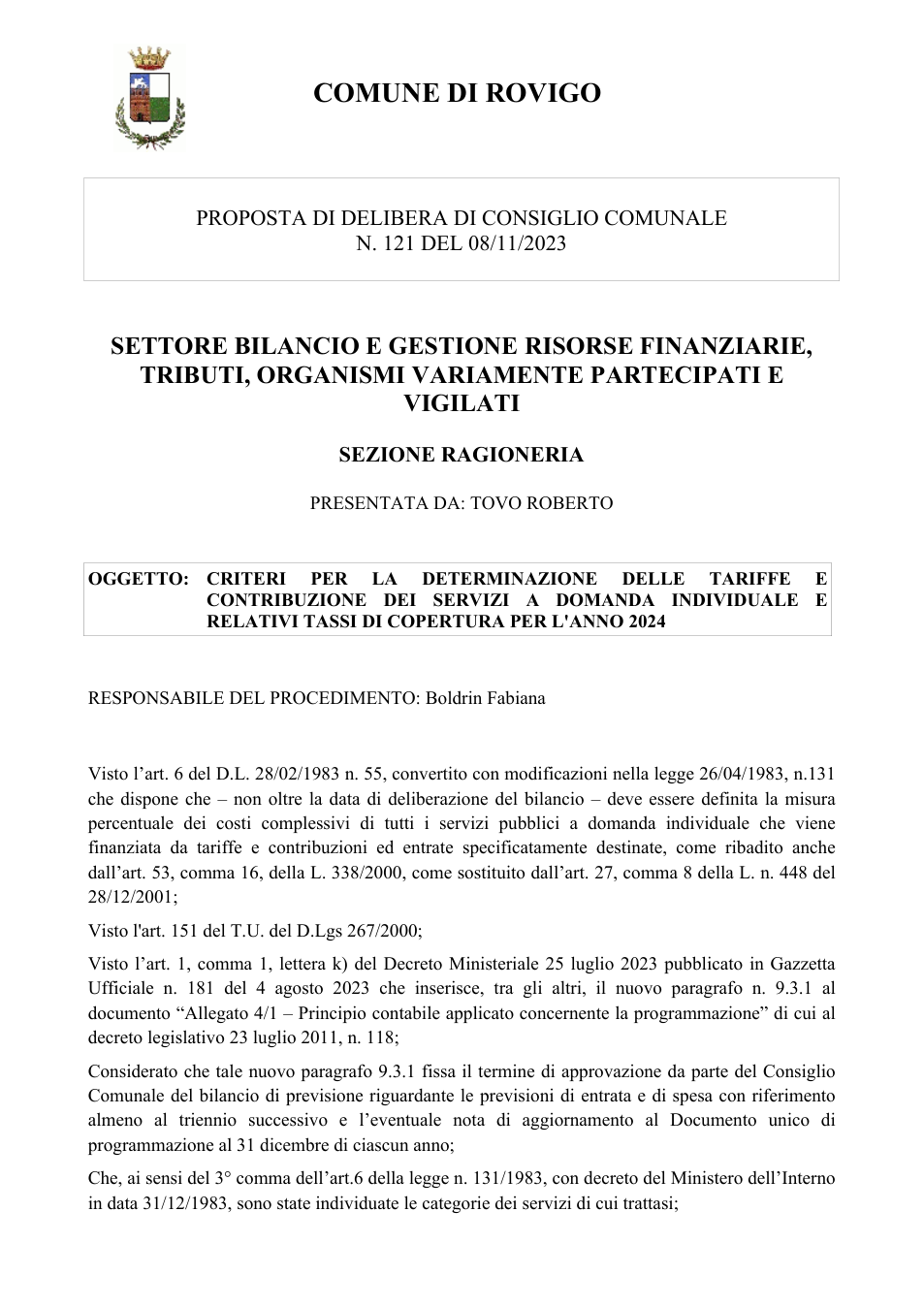 Pagina 1 del documento