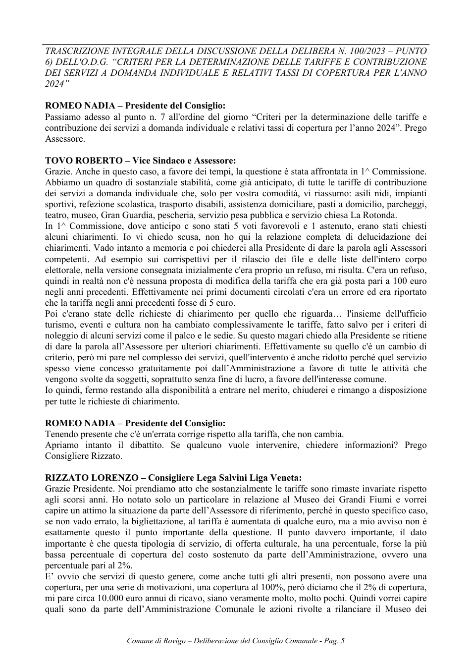 Pagina 5 del documento