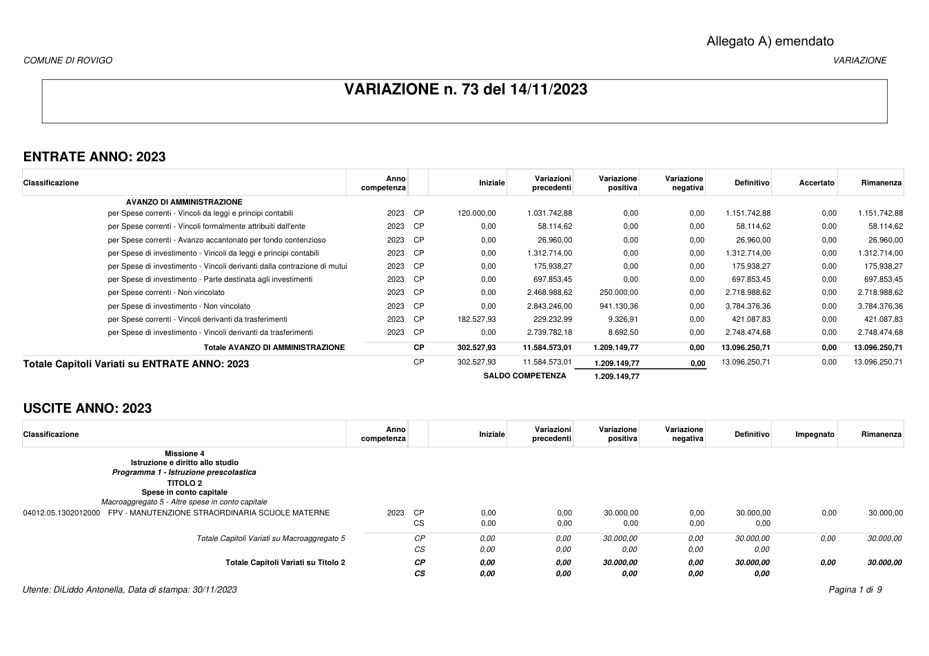 Pagina 1 del documento