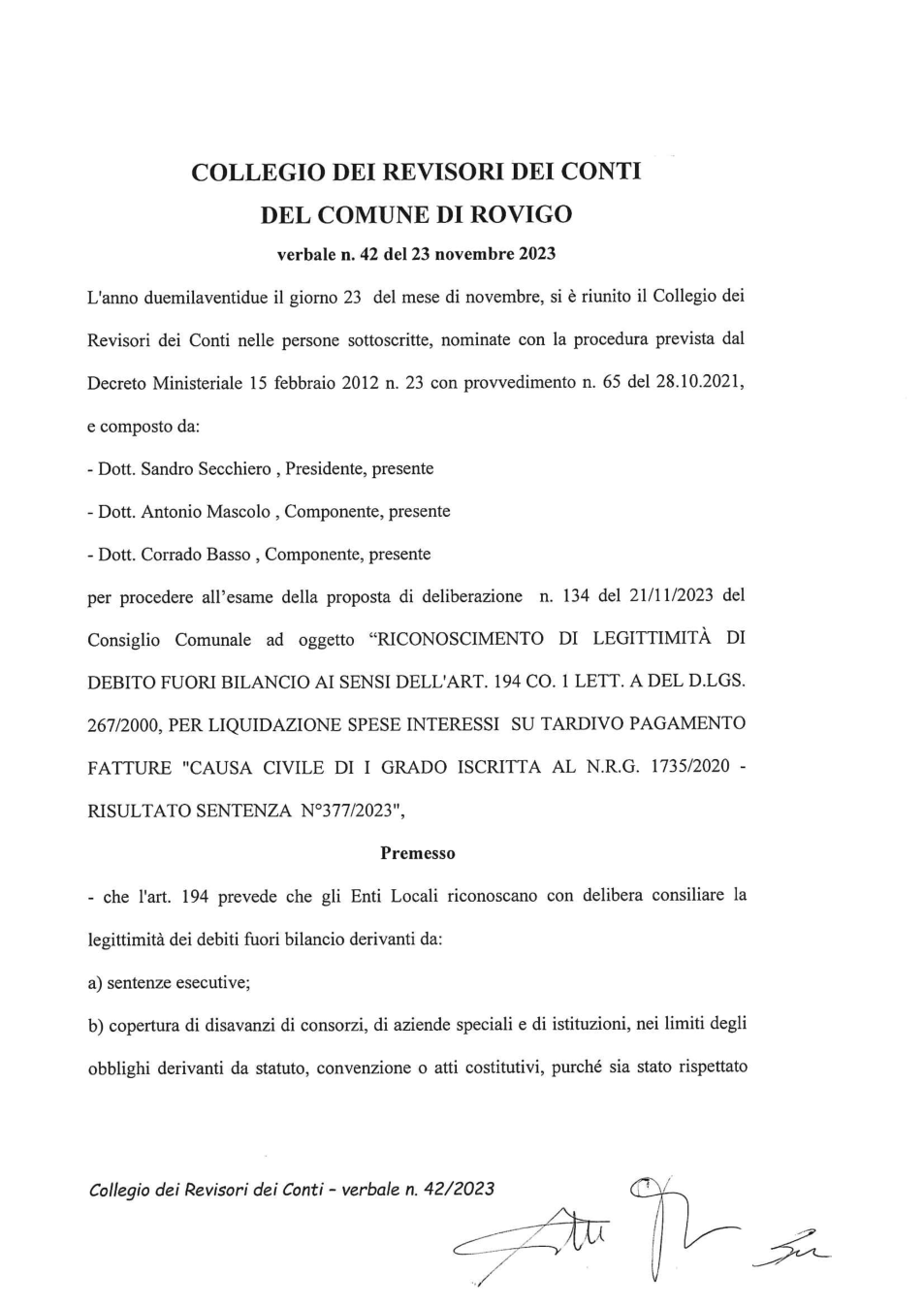 Pagina 1 del documento