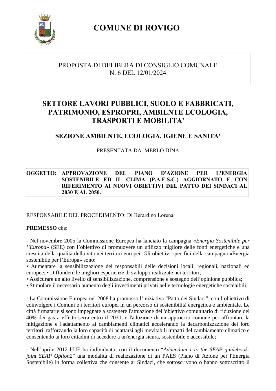 Pagina 1 del documento
