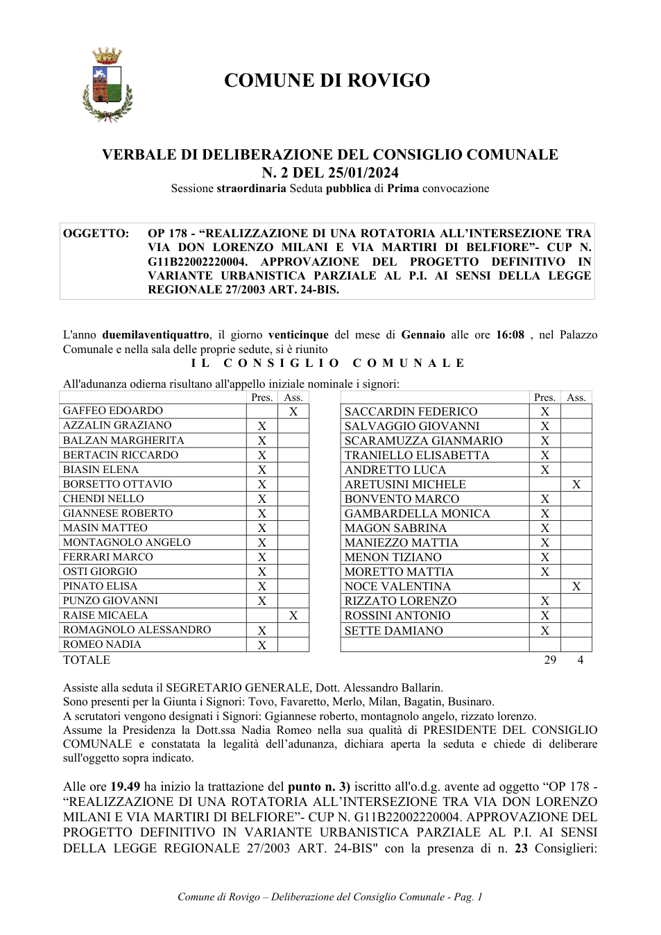 Pagina 1 del documento