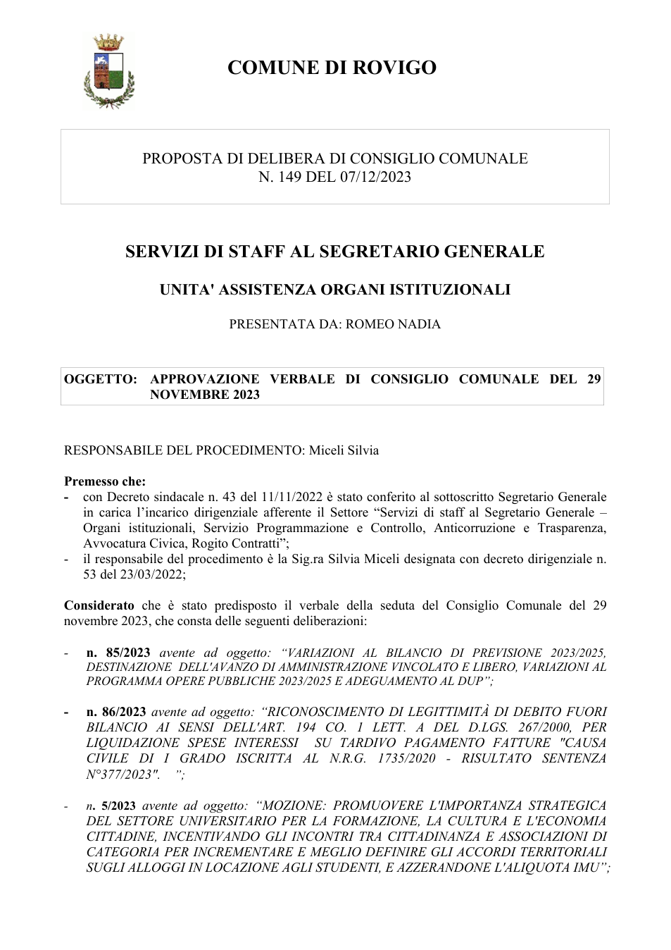 Pagina 1 del documento