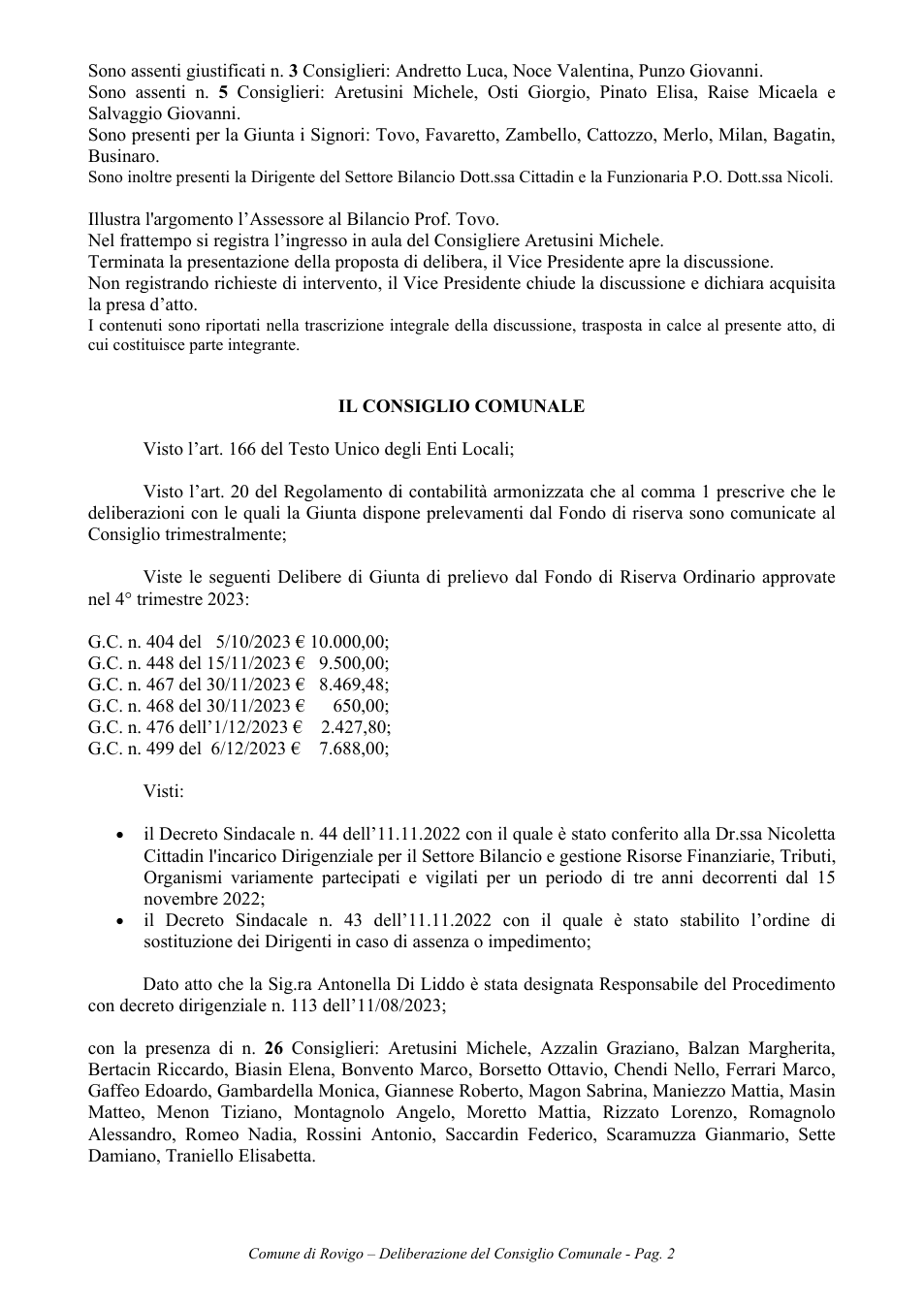 Pagina 2 del documento
