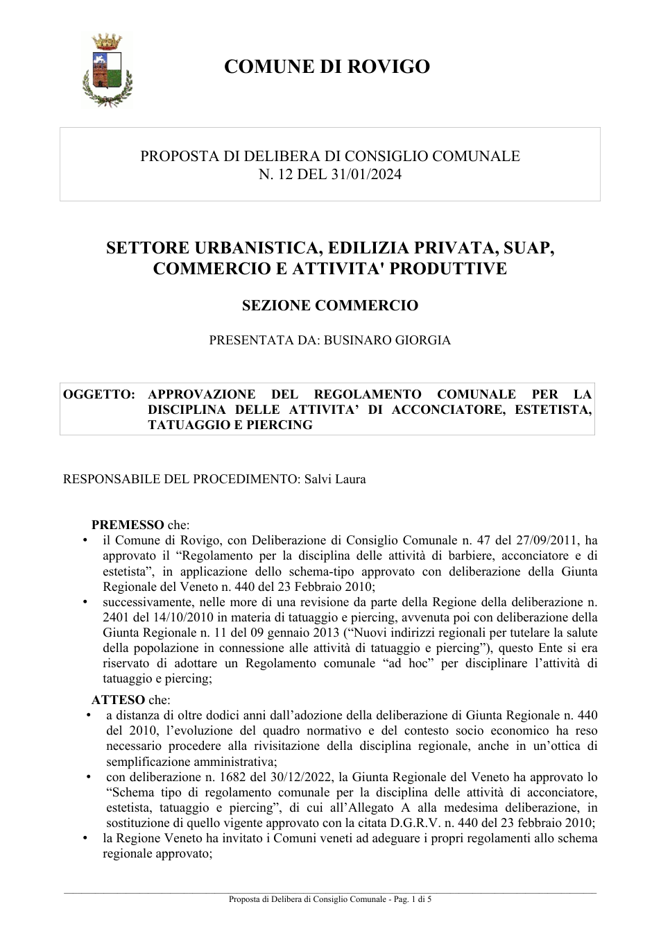 Pagina 1 del documento