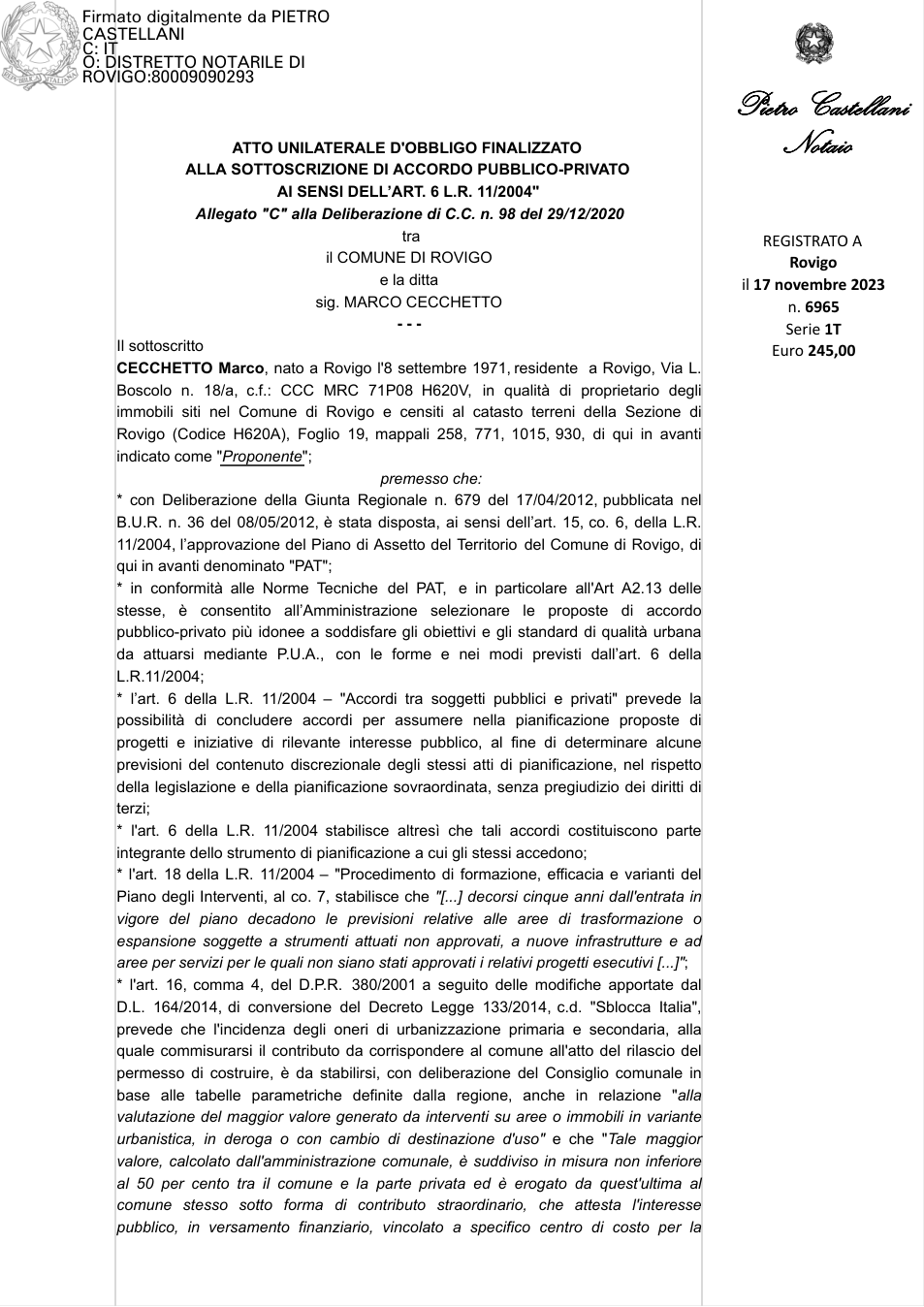 Pagina 1 del documento