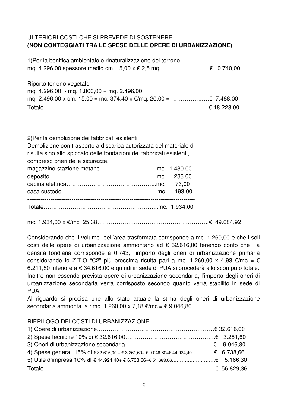 Pagina 5 del documento