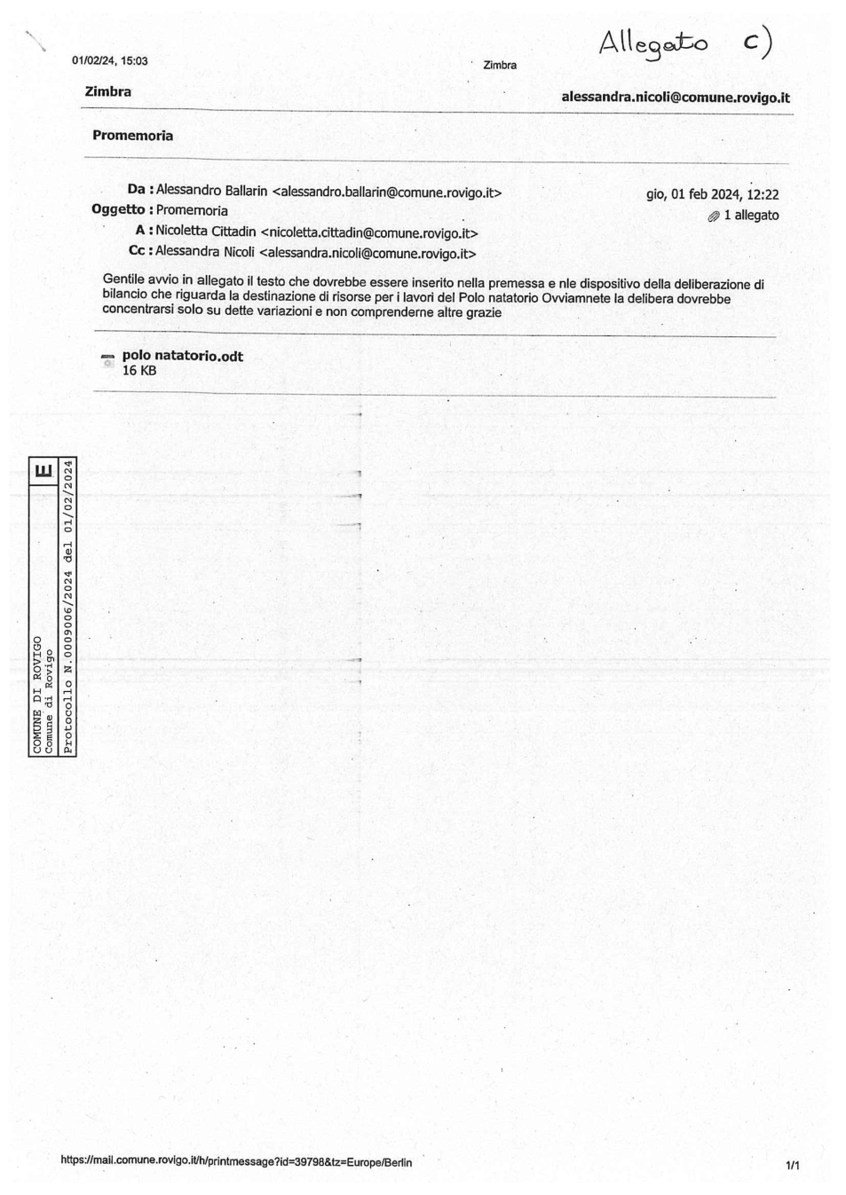 Pagina 1 del documento
