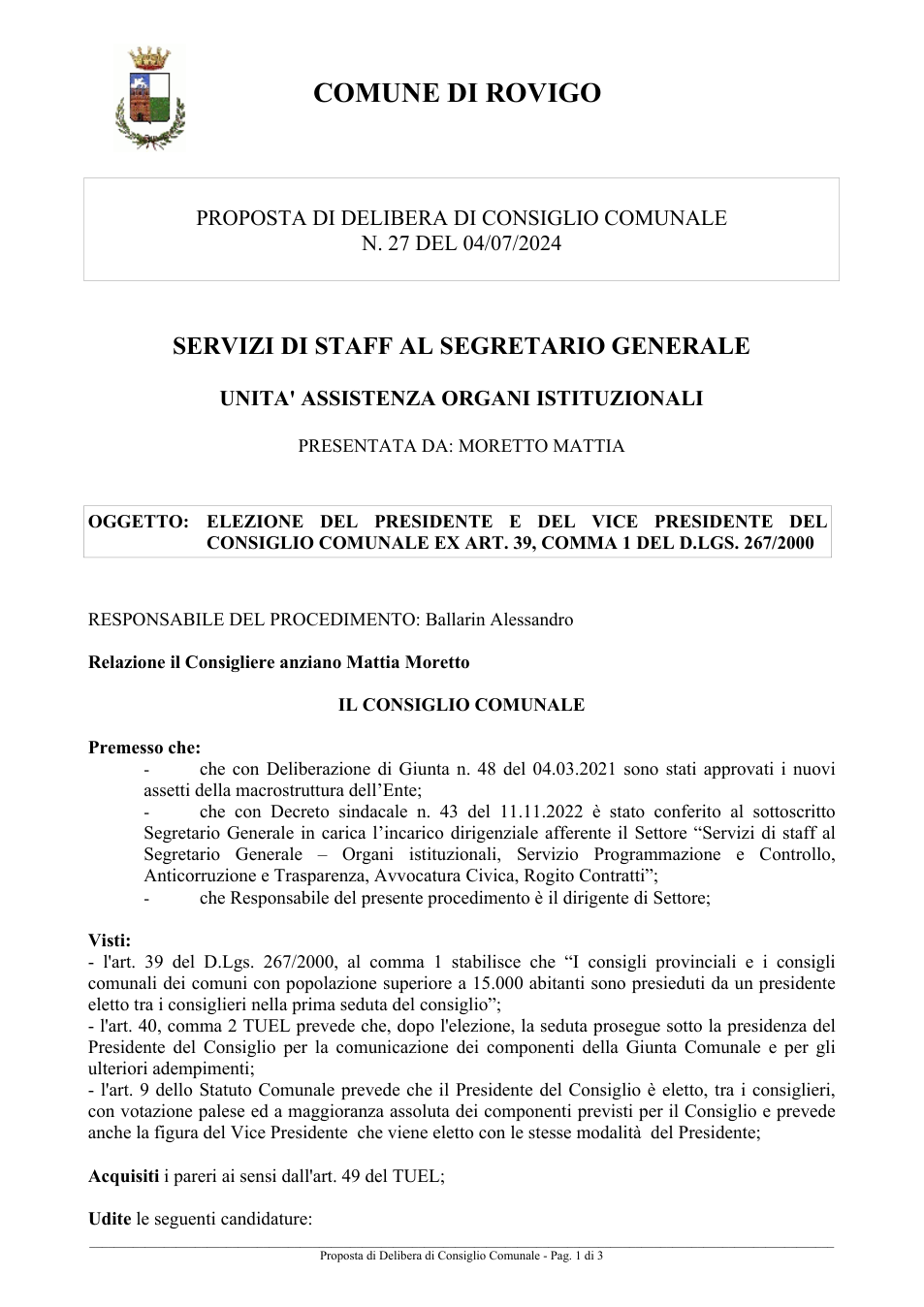 Pagina 1 del documento
