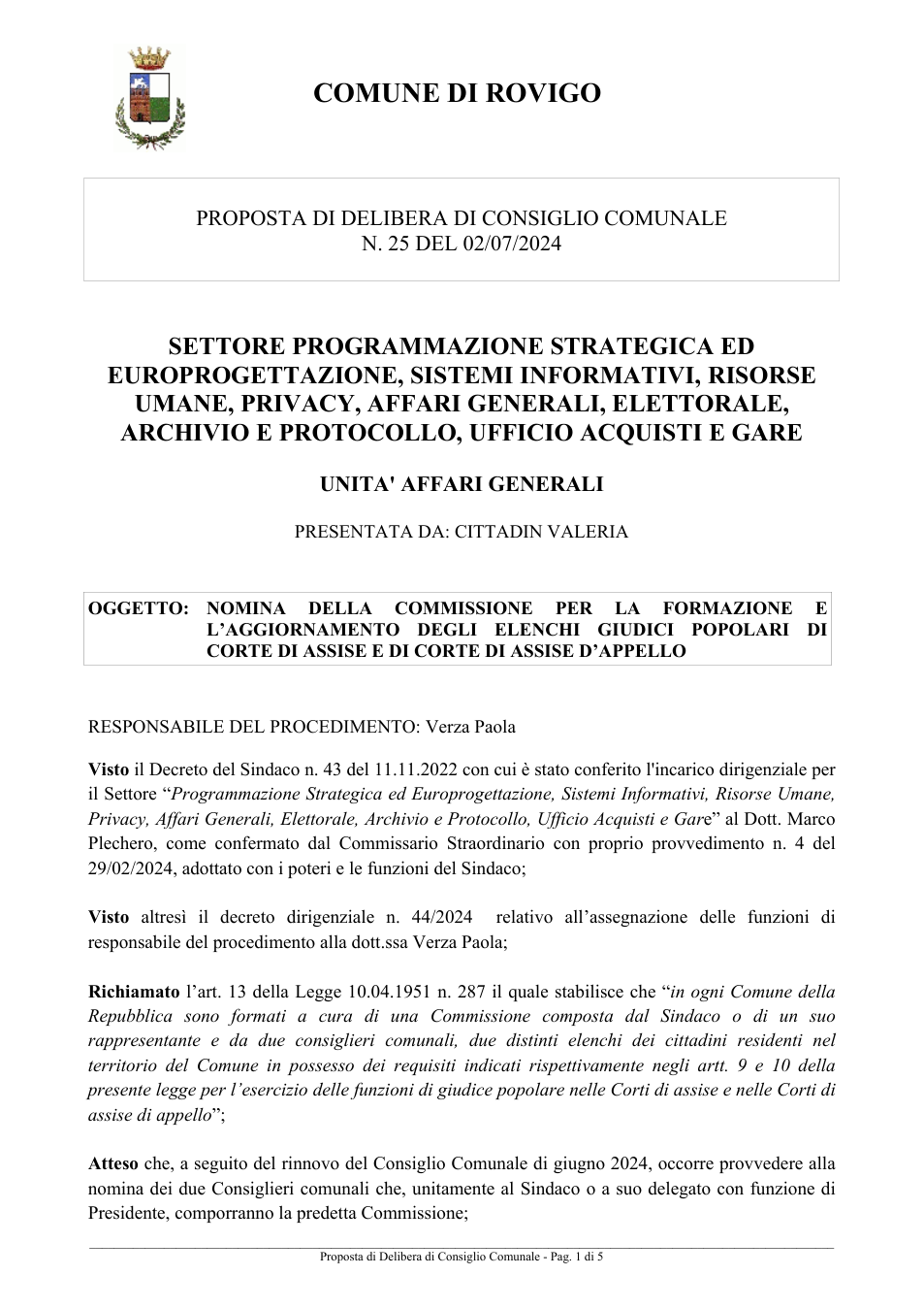 Pagina 1 del documento