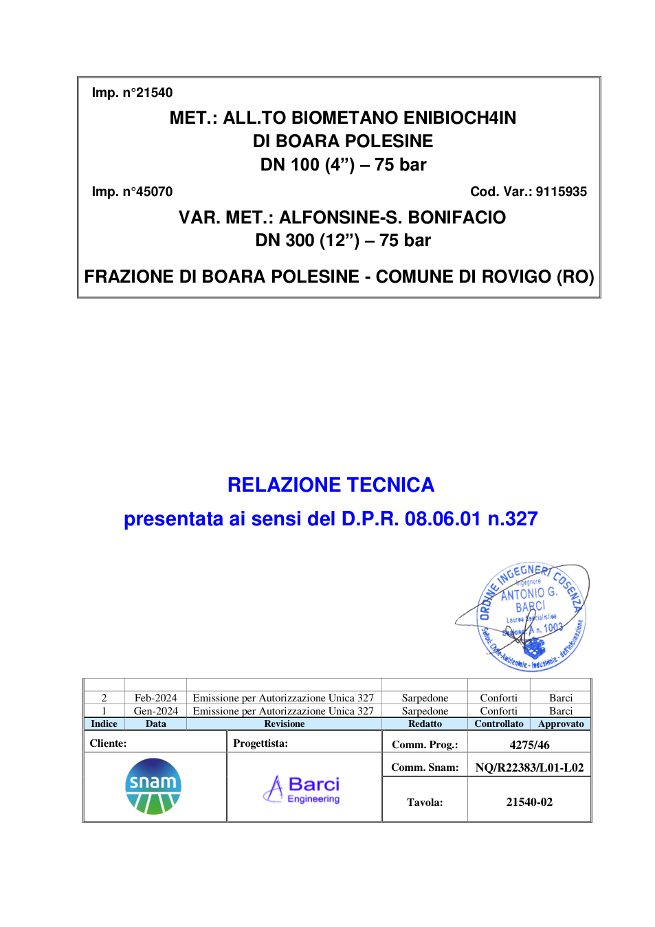 Pagina 1 del documento