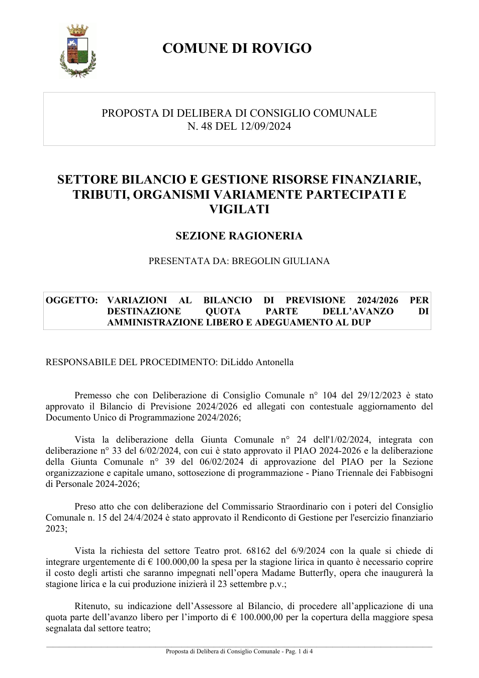 Pagina 1 del documento