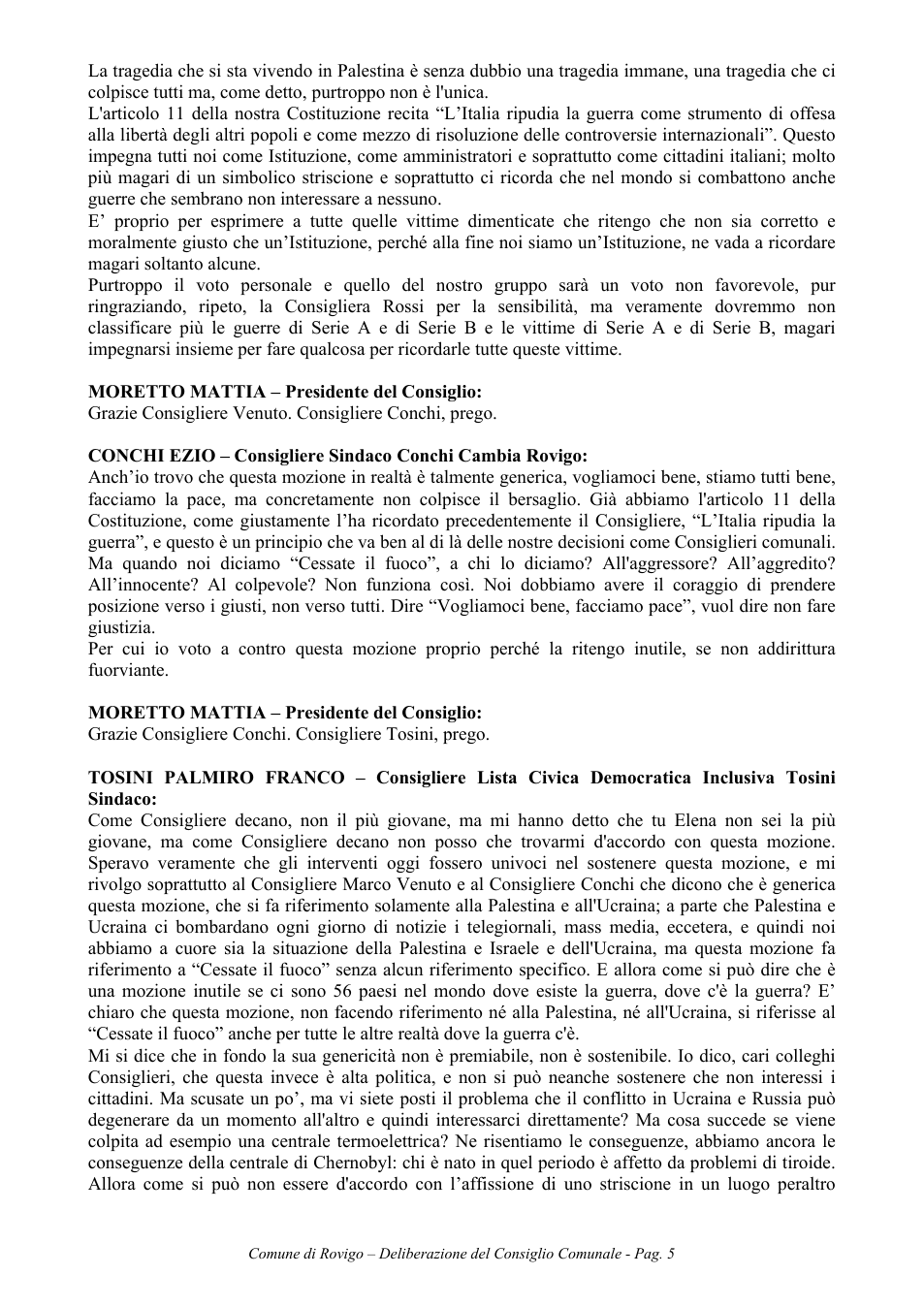 Pagina 5 del documento