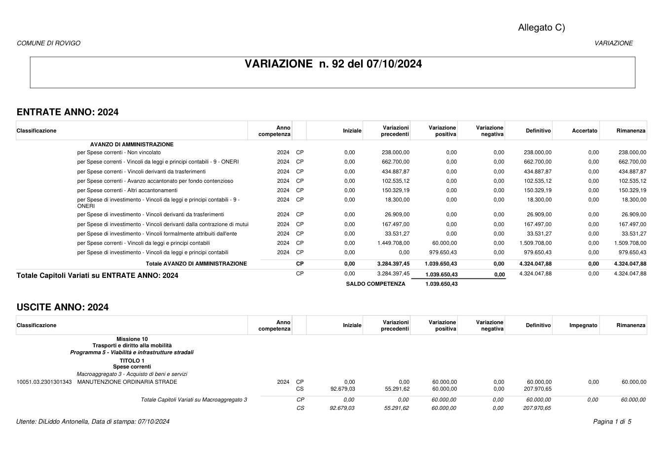 Pagina 1 del documento
