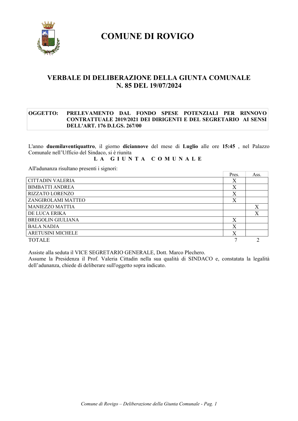 Pagina 1 del documento