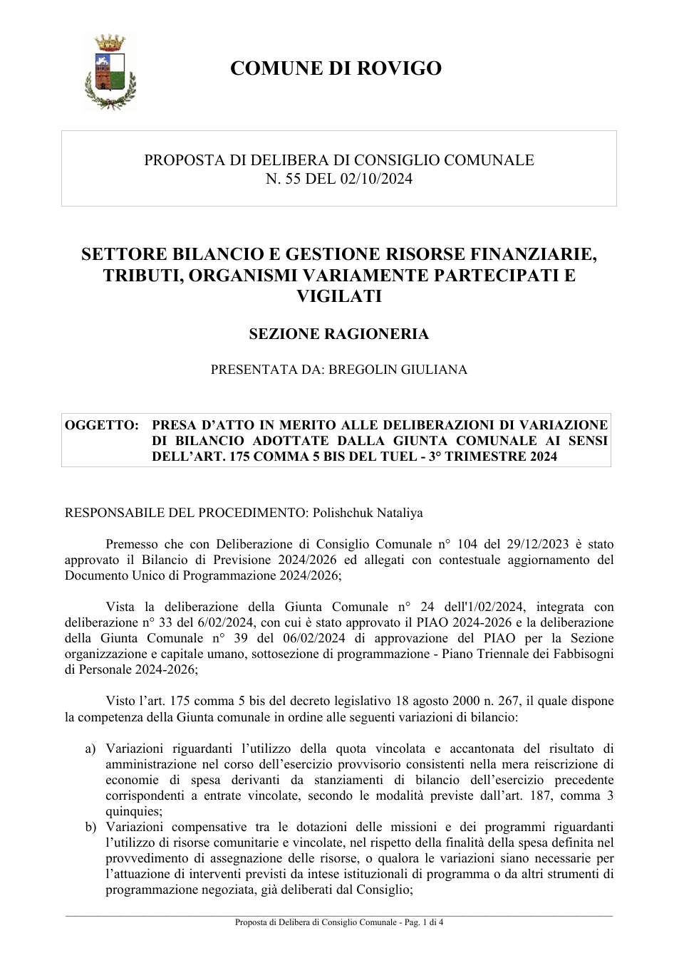 Pagina 1 del documento