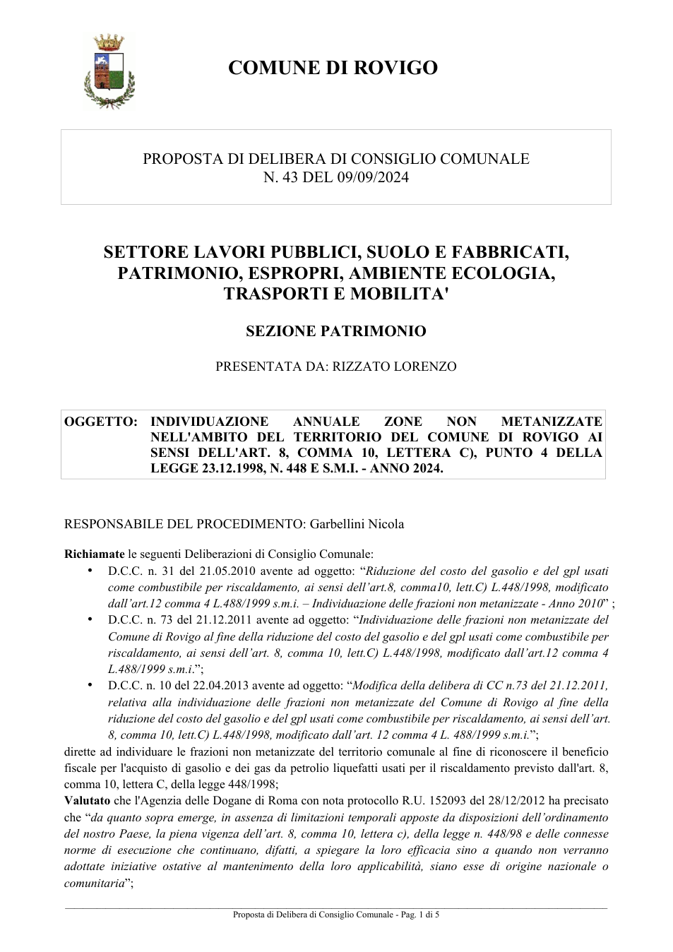 Pagina 1 del documento