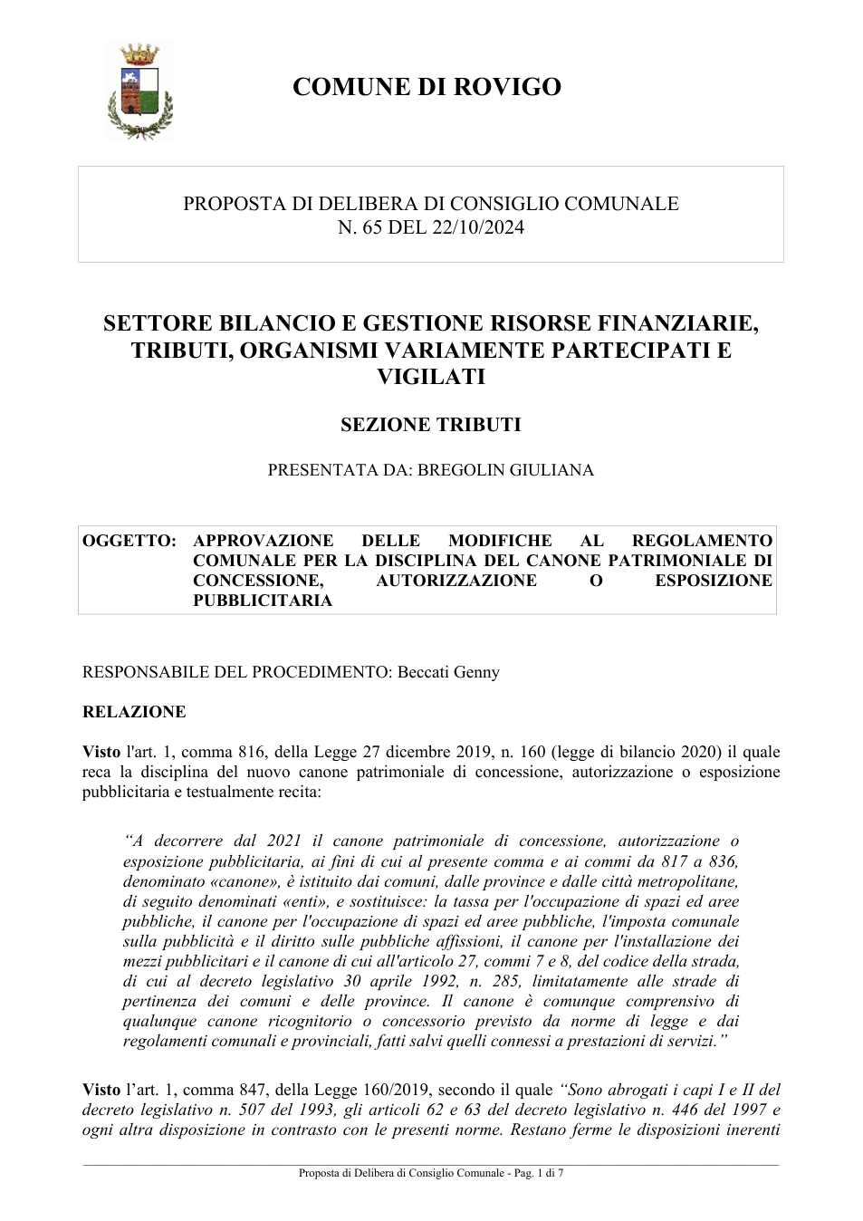 Pagina 1 del documento