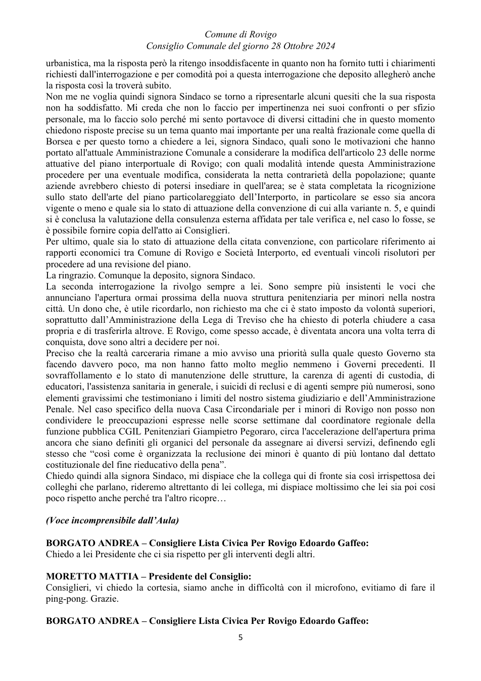 Pagina 5 del documento