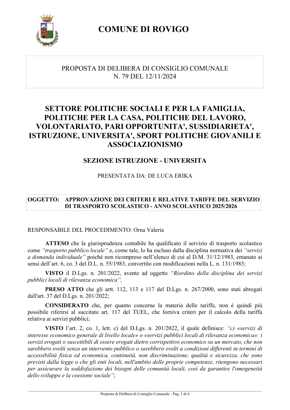 Pagina 1 del documento
