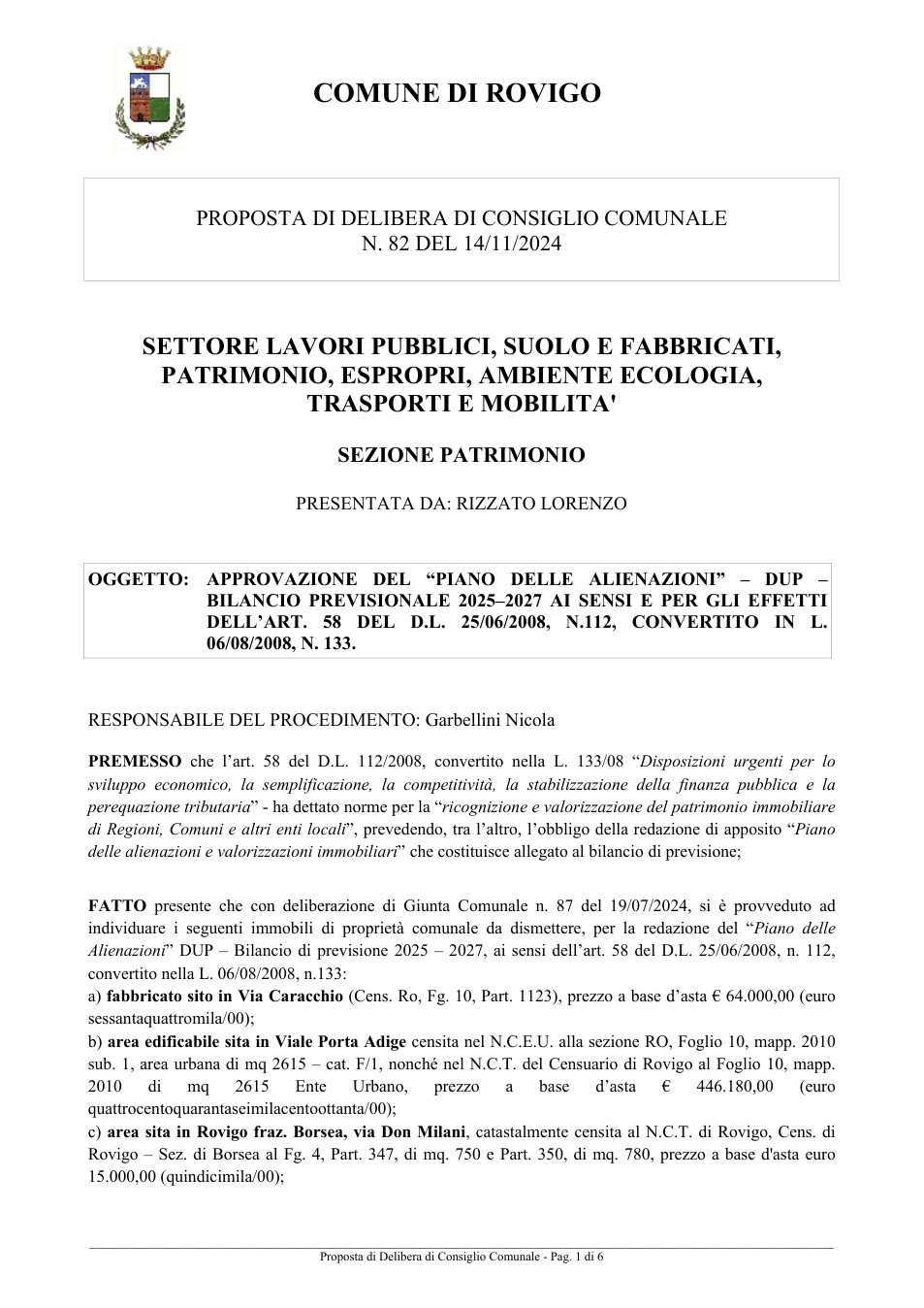 Pagina 1 del documento