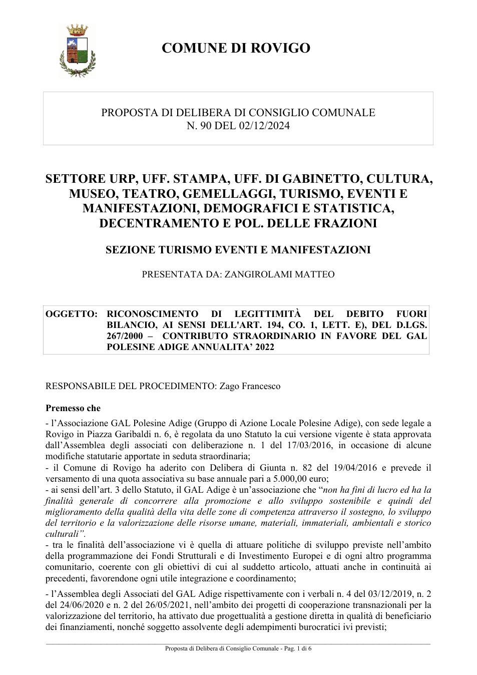 Pagina 1 del documento