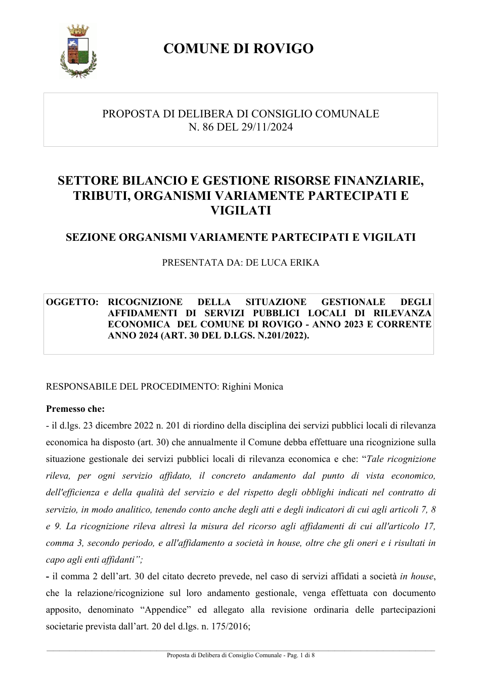 Pagina 1 del documento