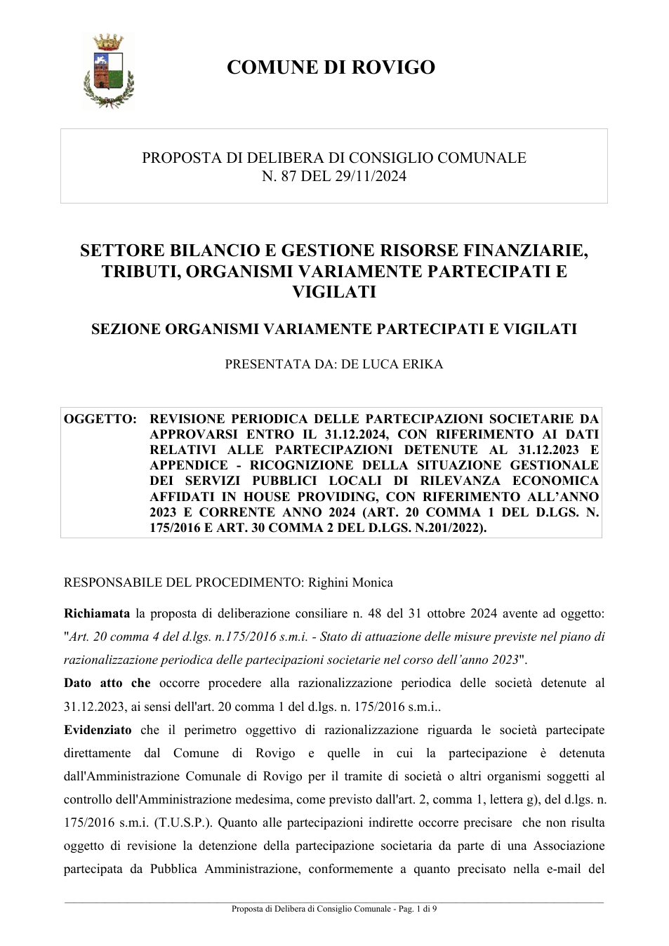 Pagina 1 del documento