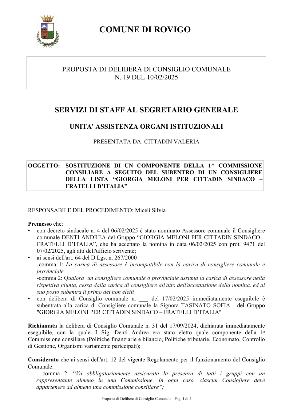 Pagina 1 del documento