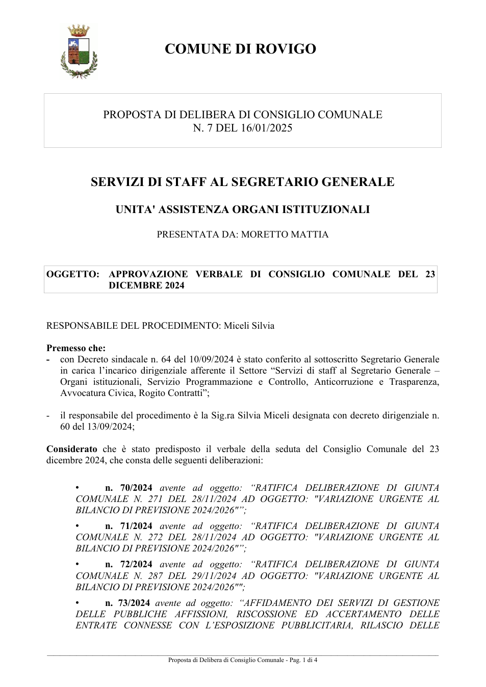 Pagina 1 del documento
