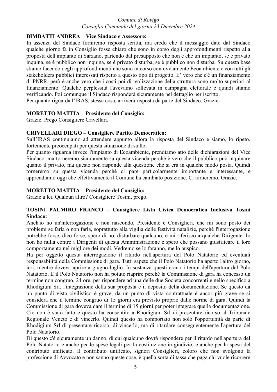 Pagina 5 del documento