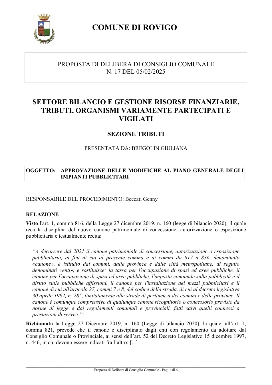 Pagina 1 del documento